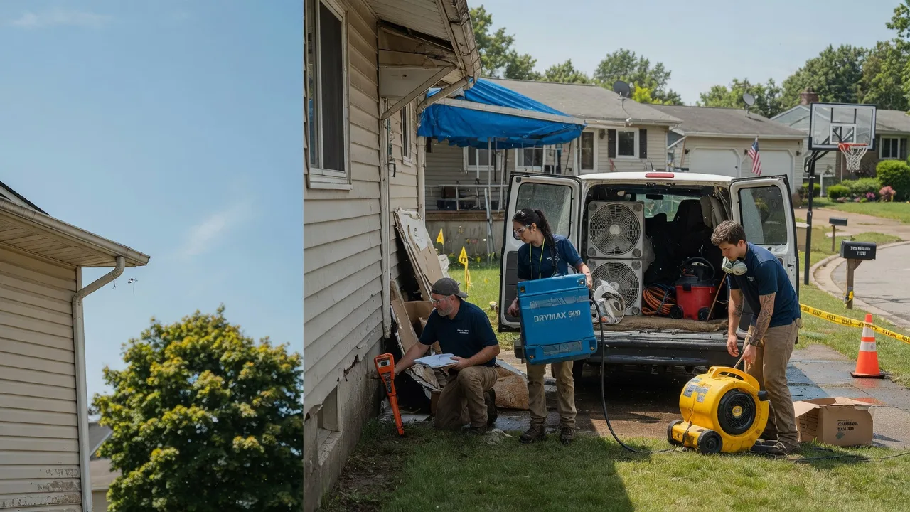 Ceiling Leak Cleanup in Apollo, PA near me
