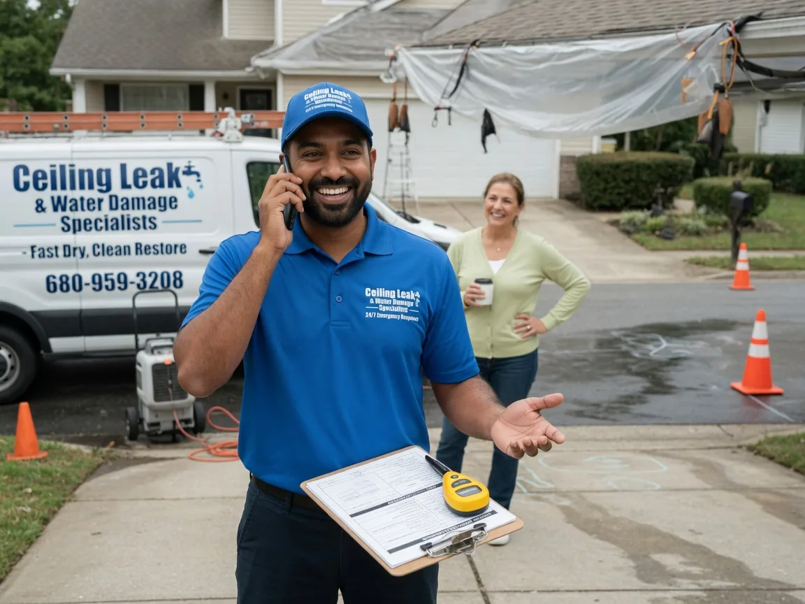 Ceiling Leak Cleanup Apollo, PA FAQs